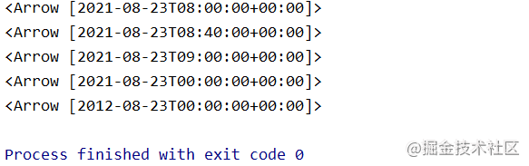 Python日期时间模块arrow的具体使用