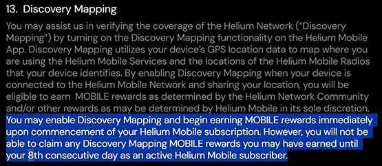 Helium Mobile打击挖提卖！订阅8天后才能领代币MOBILE