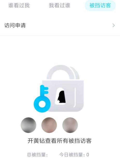 被挡访客怎么才能全部看到详细方法